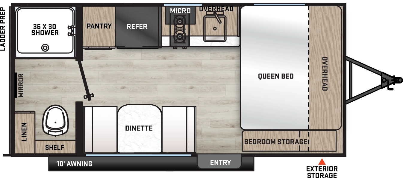 Aurora Light 15RBX Floorplan
